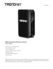 TRENDnet TEW-752DRU Datasheet
