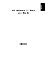 HP D5970A HP Netserver LXr Pro8 User Guide