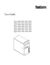 Lenovo 9637P1U User Manual