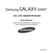 Samsung Galaxy Avant User Manual Tmo Avant Sm-g386t Kit Kat English User Manual Ver.nea_f3 (English(north America))