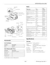 Epson Stylus Scan 2000 Product Information Guide