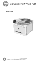 HP Color LaserJet Pro M280-M281 User Guide