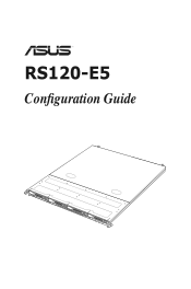 Asus RS120-E5 S Configuration Guide