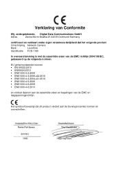 LevelOne FCS-1160 EU Declaration of Conformity