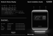 Belkin F5D8232-4 Quick Installation Guide