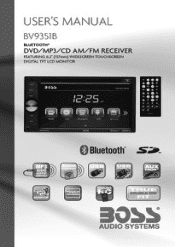 Boss Audio BV9351B User Manual