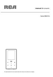 RCA M6316BL Owner/User Manual Spanish