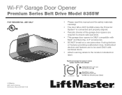LiftMaster 8355W 8355W Installation Manual