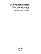 Dell PowerConnect W-620 Installation Guide