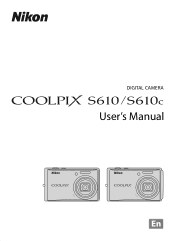 Nikon S610c  S610/S610c User's Manual