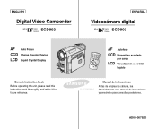 Samsung SC-D903 User Manual (user Manual) (English, Spanish)