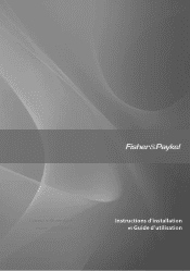Fisher and Paykel OR30SDPWIX1 User Guide