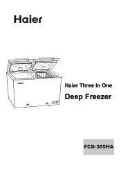 Haier FCD-365HA User Manual