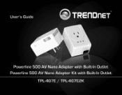 TRENDnet TPL-407E Quick Installation Guide