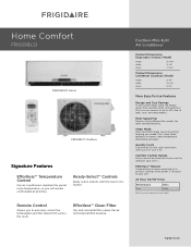 Frigidaire FRS093LS1 Product Specifications Sheet (English)