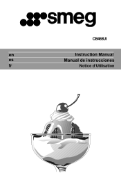 Smeg CB465UI Instruction manual