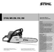 Stihl MS 390 Product Instruction Manual