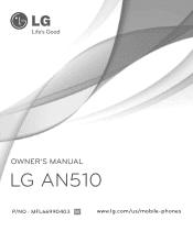LG AN510 Owners Manual