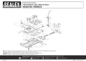 Sealey 1500E Parts Diagram