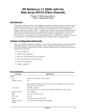 HP LH4r hp lt 6000r and xp512 disk array config guide Â— for Microsoft Windows 2000 A. S. Clusters  PDF, 19K, 12/11/2001
