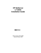 HP LH4r HP Netserver LT 6000r Installation Guide