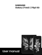 Samsung Galaxy Z Fold3 5G Spectrum User Manual