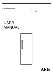 AEG RKB638E3MW User Manual