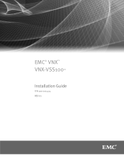 Dell VNX-VSS100 Installation Guide