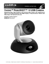 Vaddio RoboSHOT 12 USB User Guide