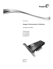 Seagate X8 Accelerator Seagate X8 Accelerator User Guide for Windows