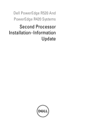 Dell PowerEdge R520 User Manual