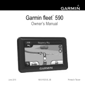 Garmin Garmin fleet 590 Owner's Manual
