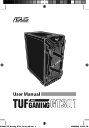 Asus TUF Gaming GT301 users manual in English