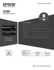 Epson EX90 Product Brochure