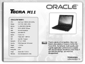 Toshiba Tecra M11-Oracle OraclespecsheetM11.pdf