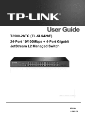 TP-Link T2500-28TCTL-SL5428E T2500-28TCUN V1 User Guide