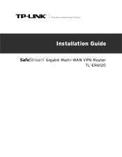 TP-Link TL-ER6120 TL-ER6120 Installation Guide