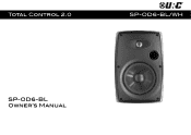 URC SP-OD6-WH Owners Manual