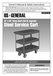 Harbor Freight Tools 61165 User Manual