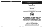 Lasko CT22650 User Manual