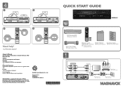 Magnavox MDR161V Quick Start Guide
