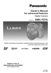 Panasonic LUMIX G85 DMCFZ70 User Guide