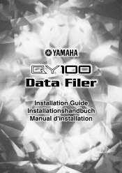 Yamaha QY100 Data Filer