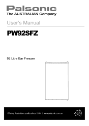 Palsonic pw92sfz Instruction Manual