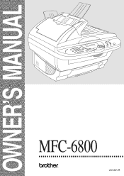 Brother International MFC6800 Users Manual - English
