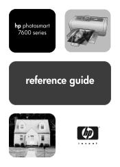 HP Photosmart 7600 HP Photosmart 7600 series - (English) Reference Guide