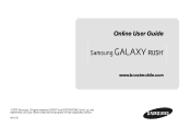 Samsung SPH-M830 User Manual Ver.lh1_f4 (English(north America))