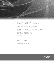 Dell VNX VG50 VNX File System Migration 2.0 for NFS and CIFS 8.1