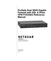 Netgear FVS336G FVS336G Reference Manual