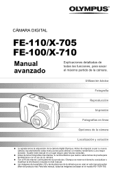 Olympus FE 110 FE-110 Manual Avanzado (Español)